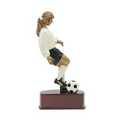 Soccer, Female Action Color Figures - 8-1/4"